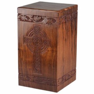 Wooden Urn Box for Human Ashes