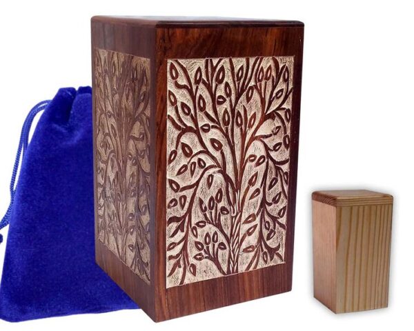 Wooden Urn Box